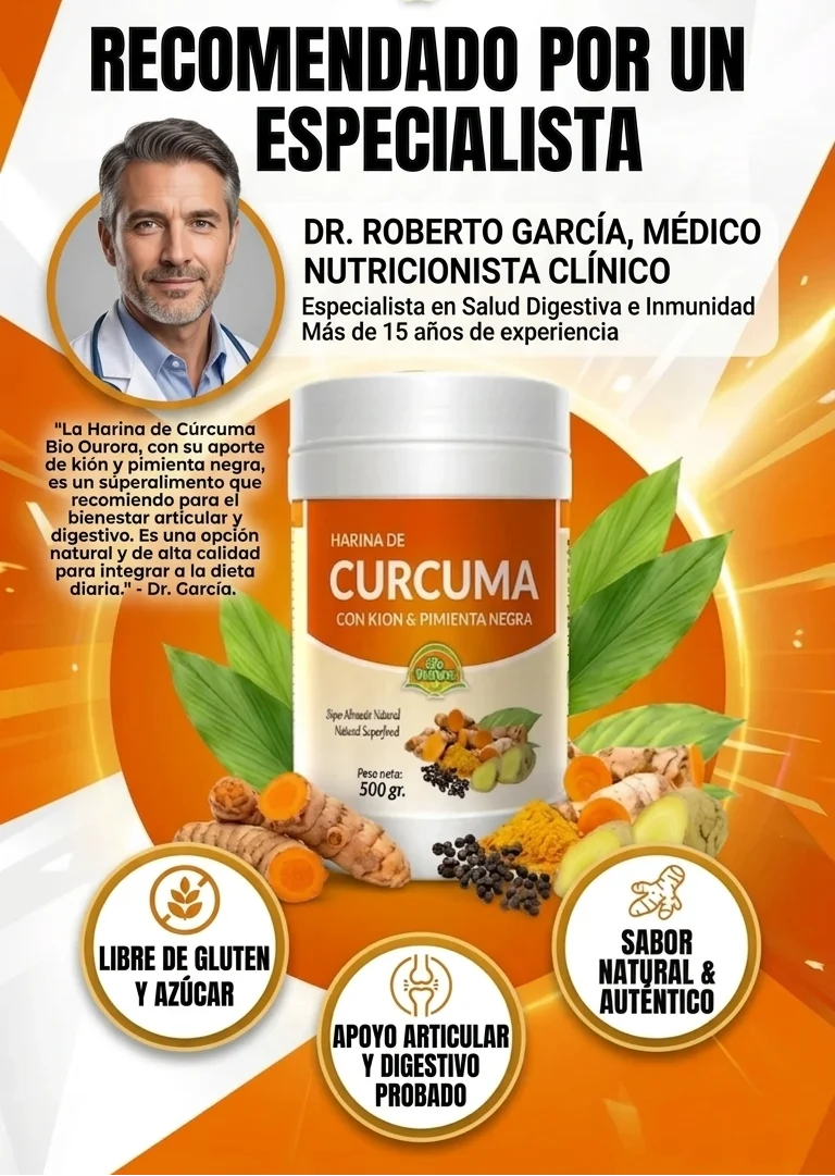 Cúrcuma Complex con Jengibre y Pimienta Negra – Antiinflamatorio Natural