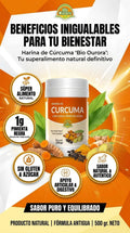 Harina de Cúrcuma beneficios inigualables