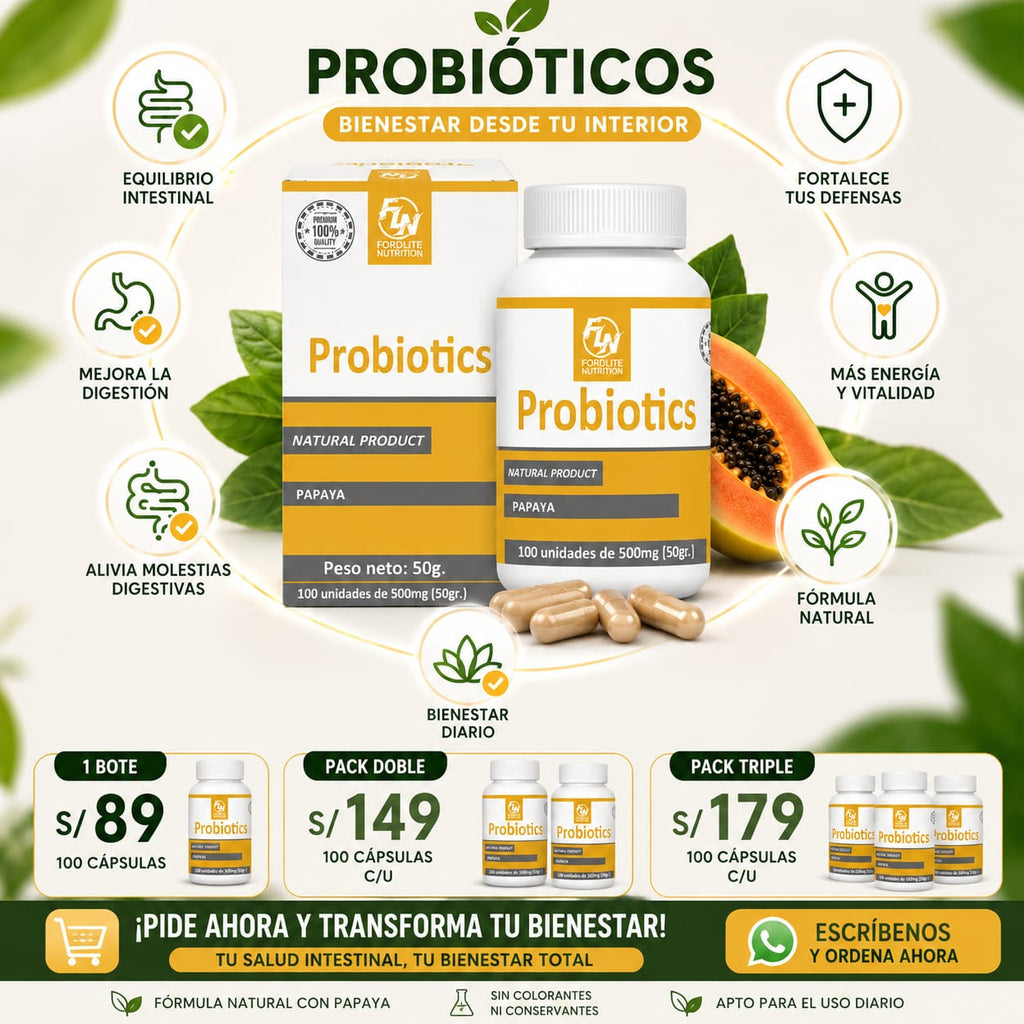 Pack Dúo Probióticos con precios S/149